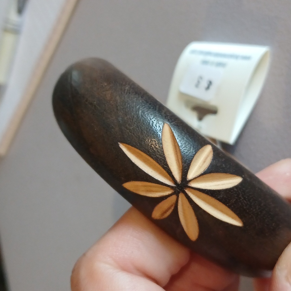 Wooden bracelet